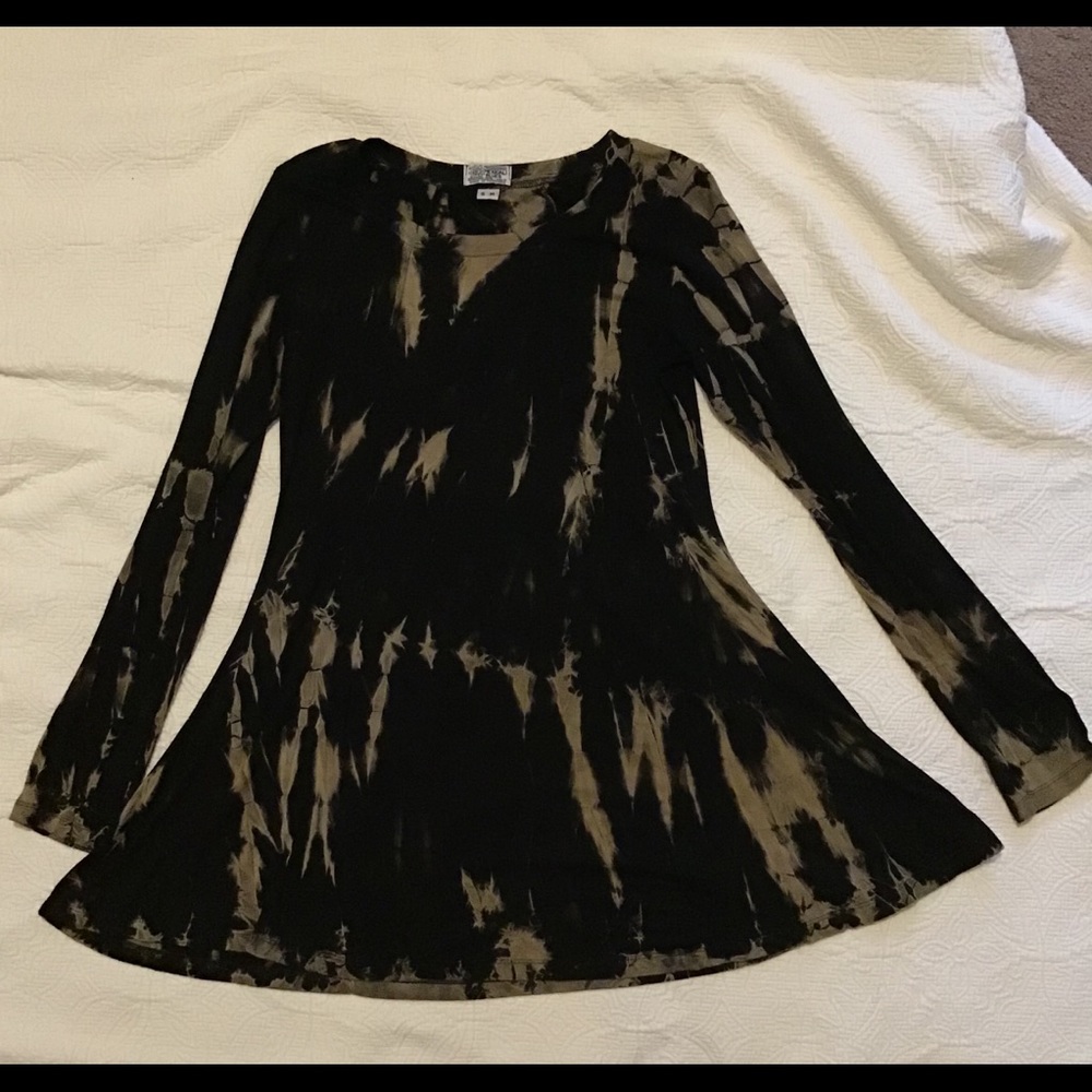 Mexicali Blues Silky Tie Dyed Tunic/Mini Dress